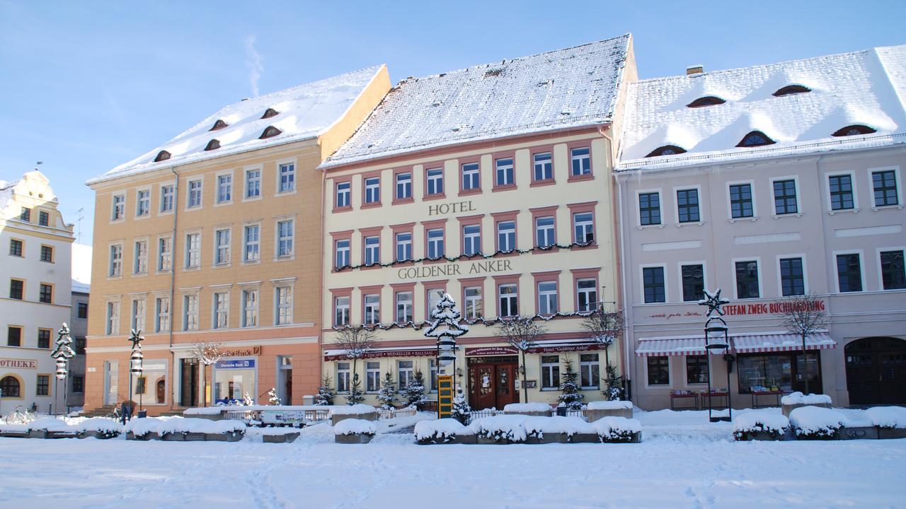 Hotel Goldener Anker Торгау Екстер'єр фото